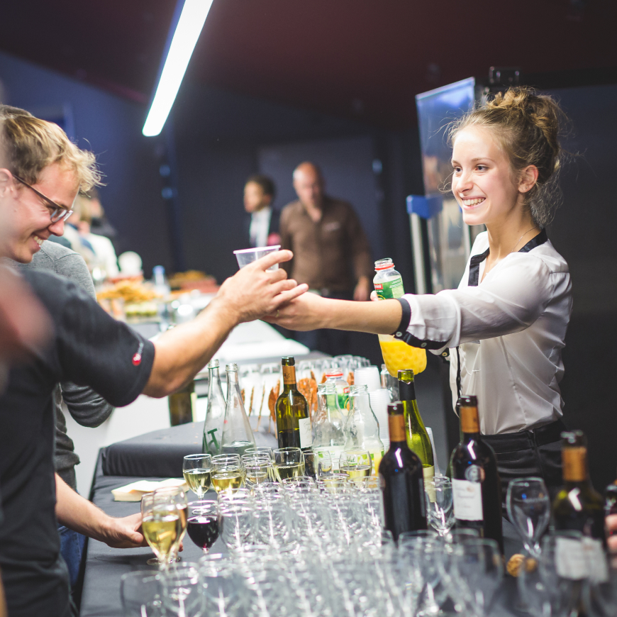 Companies’ cocktail, Forum EPFL